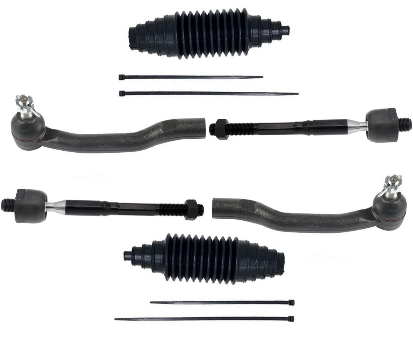 Varillas de amarre y botas delanteras izquierdas y derechas interiores y exteriores para Lexus ES350 2013-2018
