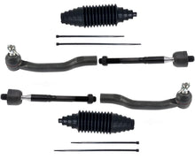 Front Left & Right Inner & Outer Tie Rods & Boots For Lexus ES350 2013-2018