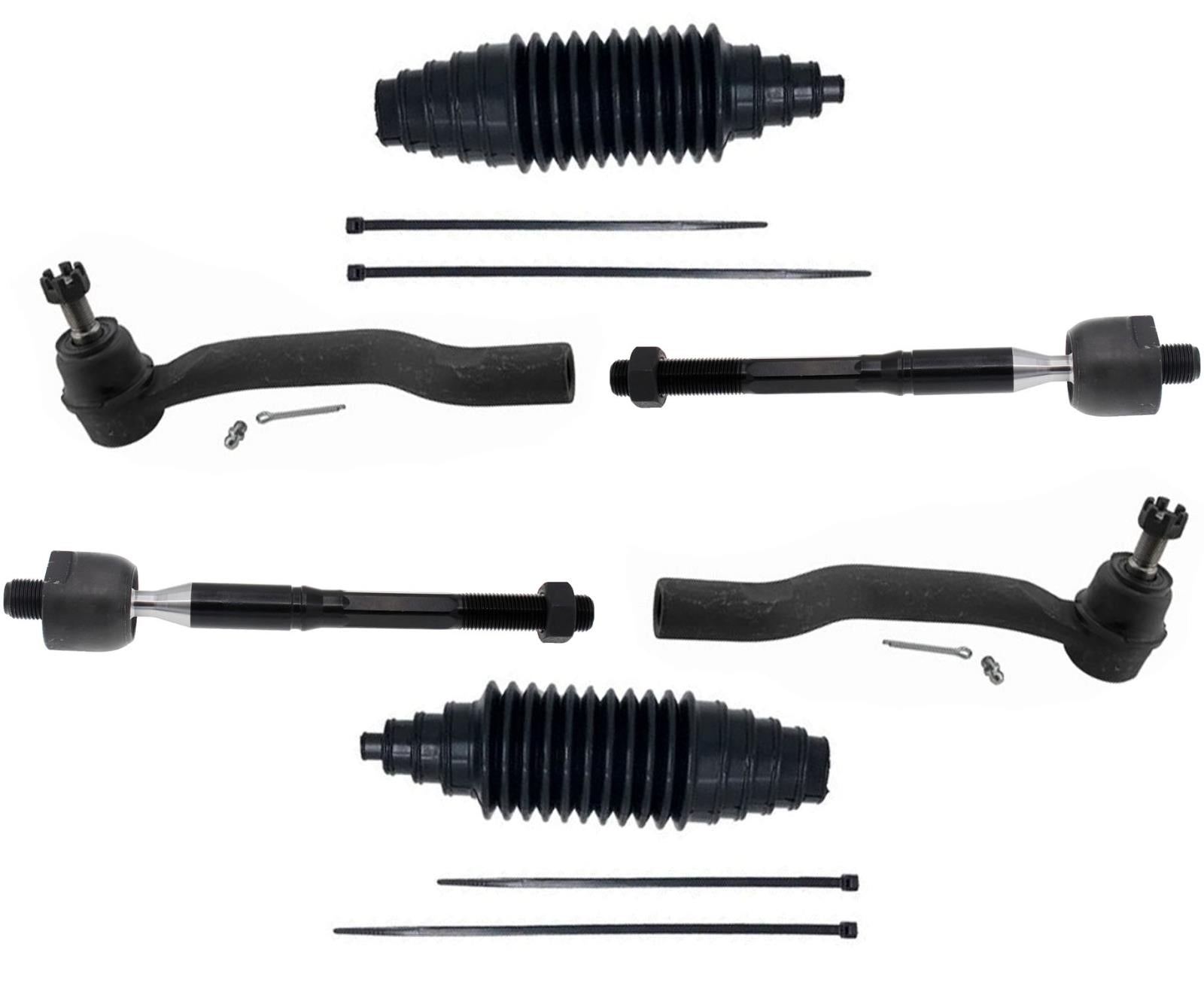 Varillas de amarre y botas delanteras izquierdas y derechas interiores y exteriores para Toyota Camry 2012-2017