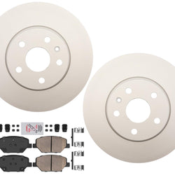 GOE Performance Coated Disc Brake Rotor Brake Pads For Cadillac XT4 2019-2022