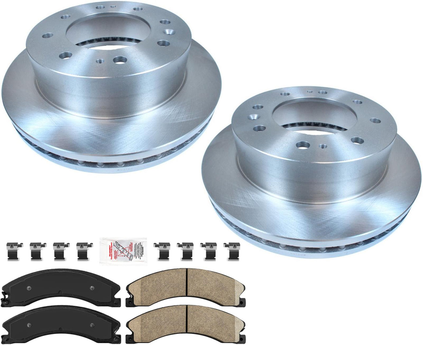 Front Premium Brake Rotors Pads For GM Silverado 2500HD Fleet Duty 2011-2018