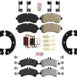 AmeriBrake Fleet Duty Disc Brake Pads For Sprinter 3500 2007-16 Dual rear Wheel