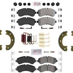 ADS Heavy Duty Disc Brake Pad Hardware For Sprinter 3500 2019-22 Dual Rear Wheel