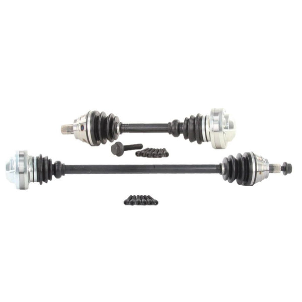 CV Drive Axle Shaft Assembly Front Left Right Pair 07-14 Volkswagen EOS 2.0 Auto