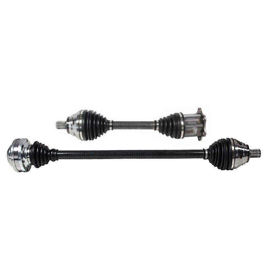 (2) Front CV Drive Axle Shaft for 07-10 VW Jetta 2.0 Turbo Gas Engine Automatic