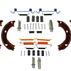 Fits Ford GM Dodge Hummer Parking-Emergency Brake Shoe Set with Hardware