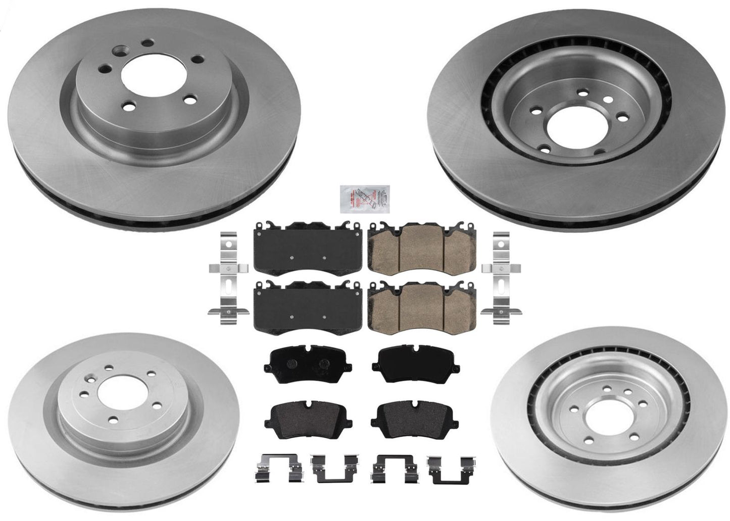 For 13-22 Range Rover W/ Brembo Supercharged Front and Rear Brake Rotors Pads