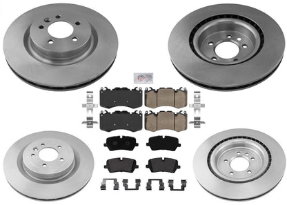 For 13-22 Range Rover W/ Brembo Supercharged Front and Rear Brake Rotors Pads