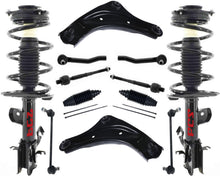Front Complete Struts Control Arms Tie Rods & Links For Nissan Juke 2011-2017