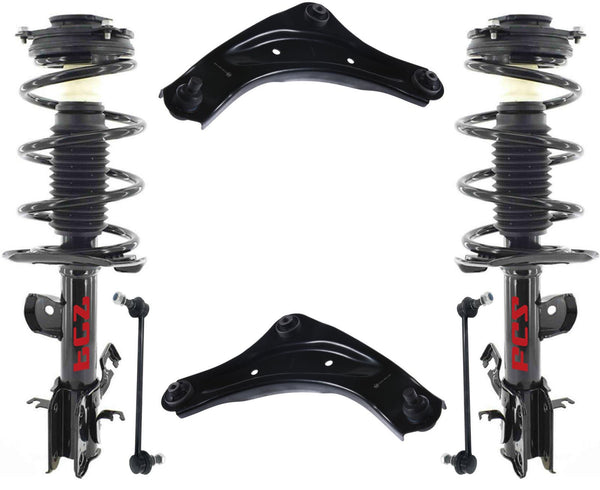 Front Complete Struts Control Arms Ball Joints & Links For Nissan Juke 11-2017