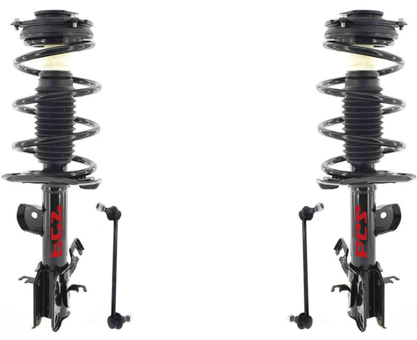 Front Complete Struts Assembly & Sway Bar Links For Nissan Juke 2011-2017