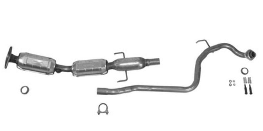 Convertidor catalítico aprobado por California CARB para Toyota Yaris 2007-2011 1.5L 