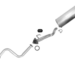 Para sistema de escape silenciador resonador Acura TL 2.5L 1995-1998