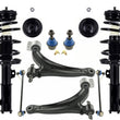 Front Struts Control Arms Ball Joints For XTS 2013-19 W/O Electronic Suspension