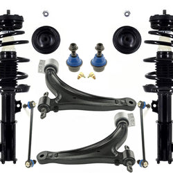 Front Struts Control Arms Ball Joints For XTS 2013-19 W/O Electronic Suspension