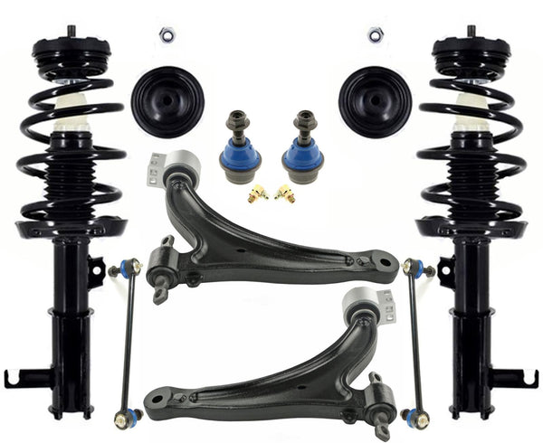 Front Struts Control Arms Ball Joints For XTS 2013-19 W/O Electronic Suspension