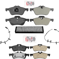 AmeriPro Premium OE Style Front & Rear Brake Pads For Mini Cooper 1.6L 2002-06
