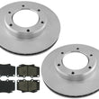 Front Premium Disc Brake Rotors Pads For Toyota Landcruiser 1990 1991 1992