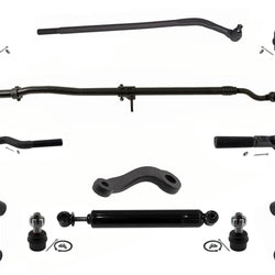 For Wrangler 10-17 Ball Joints Tie Rod Arm To Steering Assembly Front 12Pc Kit