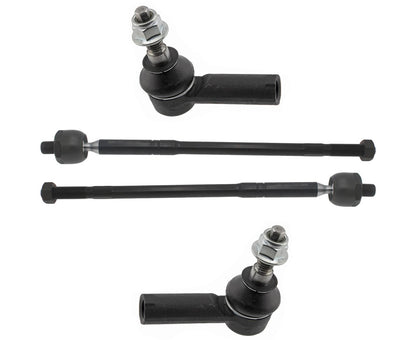 Front Left & Right Inner & Outer Tie Rods For Ford Transit 150 250 2015-2021