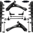 Front Struts Control Arms Ball Joints Tie Rods & Links For Transit 150 15-2019