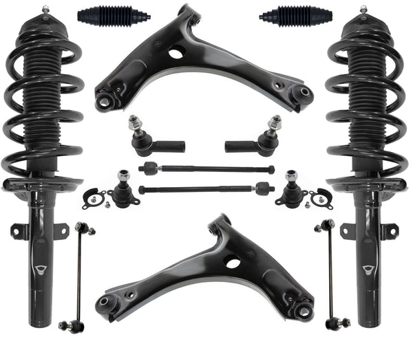 Front Struts Control Arms Ball Joints Tie Rods & Links For Transit 150 15-2019