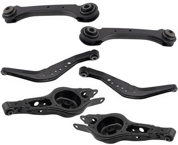 Rear Upper & Lower Control Arms W/ Bushings For Chevrolet Malibu 2016-2021