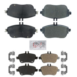 Front + Rear Disc Brake Pads for Infiniti QX30 17-19 Mercedes Benz GLA250 15-20