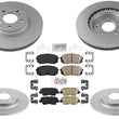 Performance Brake Pads Disc Brake Rotors for Hyundai Kona Electric 19-22