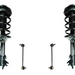For 05-09 Tucson 05-10 Sportage Front Complete Struts Assembly & Sway Bar Links