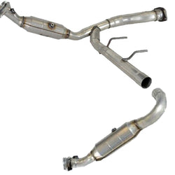 Engine Y Pipe w Catalytic Converters for 09-10 Ford F150 Rear Wheel Drive 4.6L