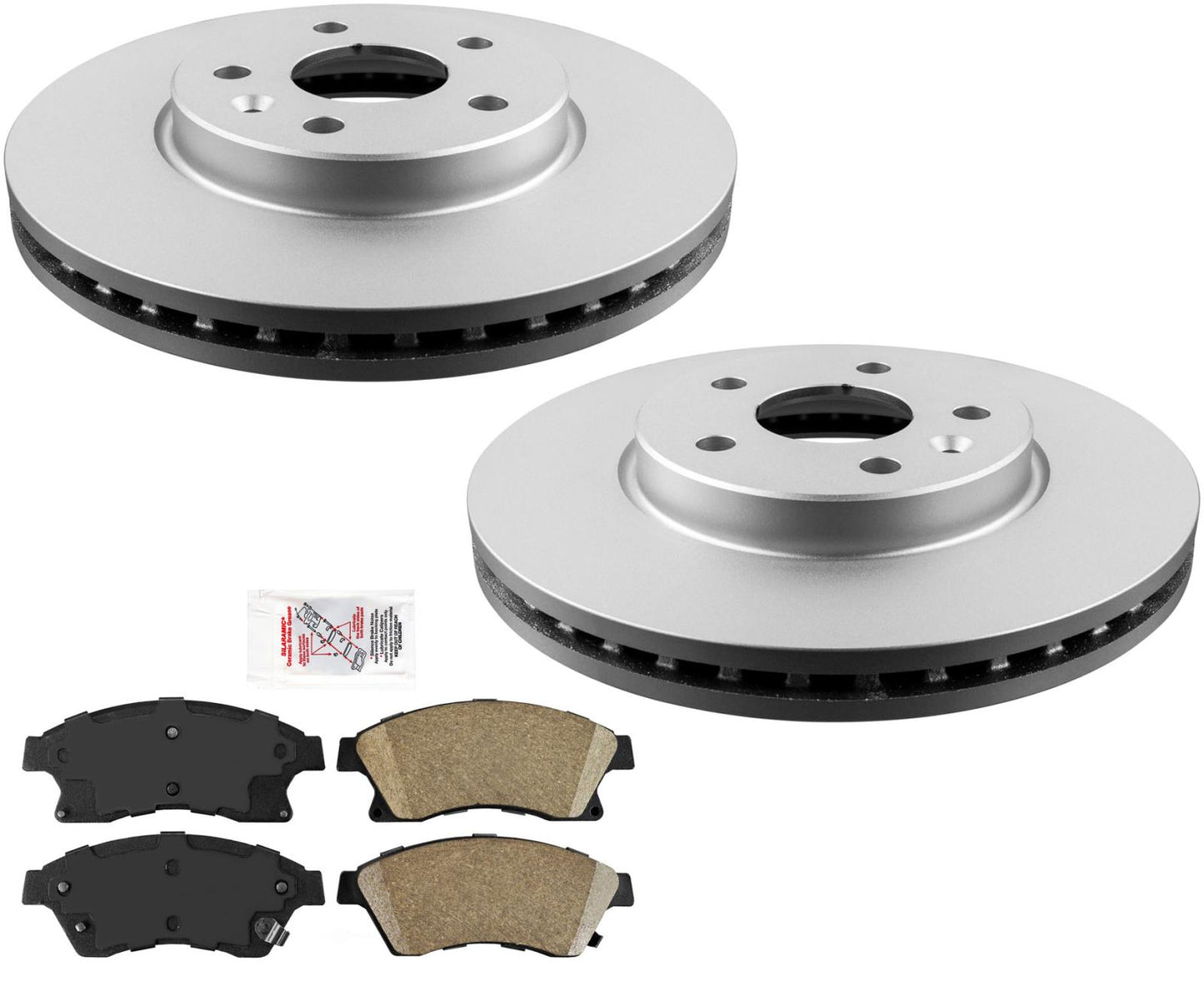 Front Disc Brake Rotor Ceramic Brake Pads For Chevrolet Sonic 1.6L 1.8L 2011-18