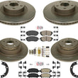 Off Road Carbon Performance Brake Rotors Brake Pads For Subaru Baja 2003-2006