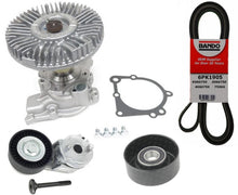 New Engine Water Pump & Fan Clutch For Jeep Wrangler 4.0L 00-06 without A/C