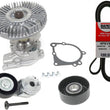 New Engine Water Pump & Fan Clutch For Jeep Wrangler 4.0L 00-06 without A/C