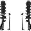 Front Complete Struts W/ Coil Spring Assembly & Links For Honda Fit 2015-2020
