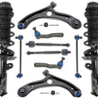 Front Complete Struts Mevotech Control Arms Tie Rods Links For Honda Fit 15-20