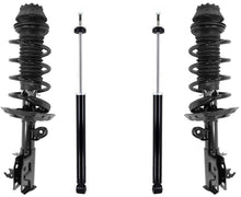 Front Complete Struts W/ Coil Spring & Rear Shocks For Honda Fit 2015-2020