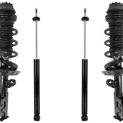 Front Complete Struts W/ Coil Spring & Rear Shocks For Honda Fit 2015-2020