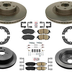 High Performance Carbon Disc Brake Rotors Disc Brake Pads For Scion FR-S 13-16