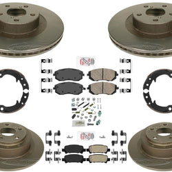 High Performance Carbon Disc Brake Rotors Disc Brake Pads For Subaru Baja Turbo