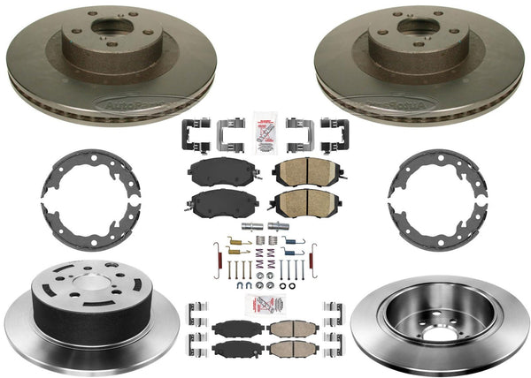 High Performance Carbon Disc Brake Rotors Disc Brake Pads For Crosstrek 16-17