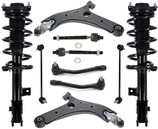 Front Complete Struts Control Arms Tie Rods & Links For Kia Sedona 2015-2021