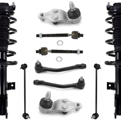 Front Complete Struts Ball Joints Tie Rods & Links For Kia Sedona 2015-2021