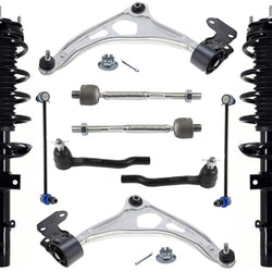 Front Complete Struts Control Arms Tie Rods & Links For Honda Odyssey 2018-2024