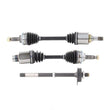Front CV Axles & Intermediate Shaft For Escape Hybrid 05-12 Automatc 4 Wheel Dr