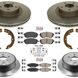 High Performance Carbon Disc Brake Rotors Disc Brake Pads For Forester 09-13