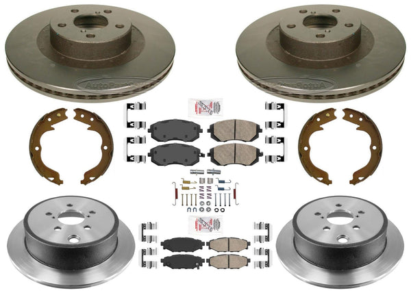 High Performance Carbon Disc Brake Rotors Disc Brake Pads For Forester 09-13