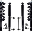 Front Complete Struts Rear Shocks & Sway Bar Links For Nissan Titan XD 16-2023