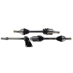 Front CV Axles & CV Intermediate Shaft Fits 06-10 2.0L Focus Manual Transmission